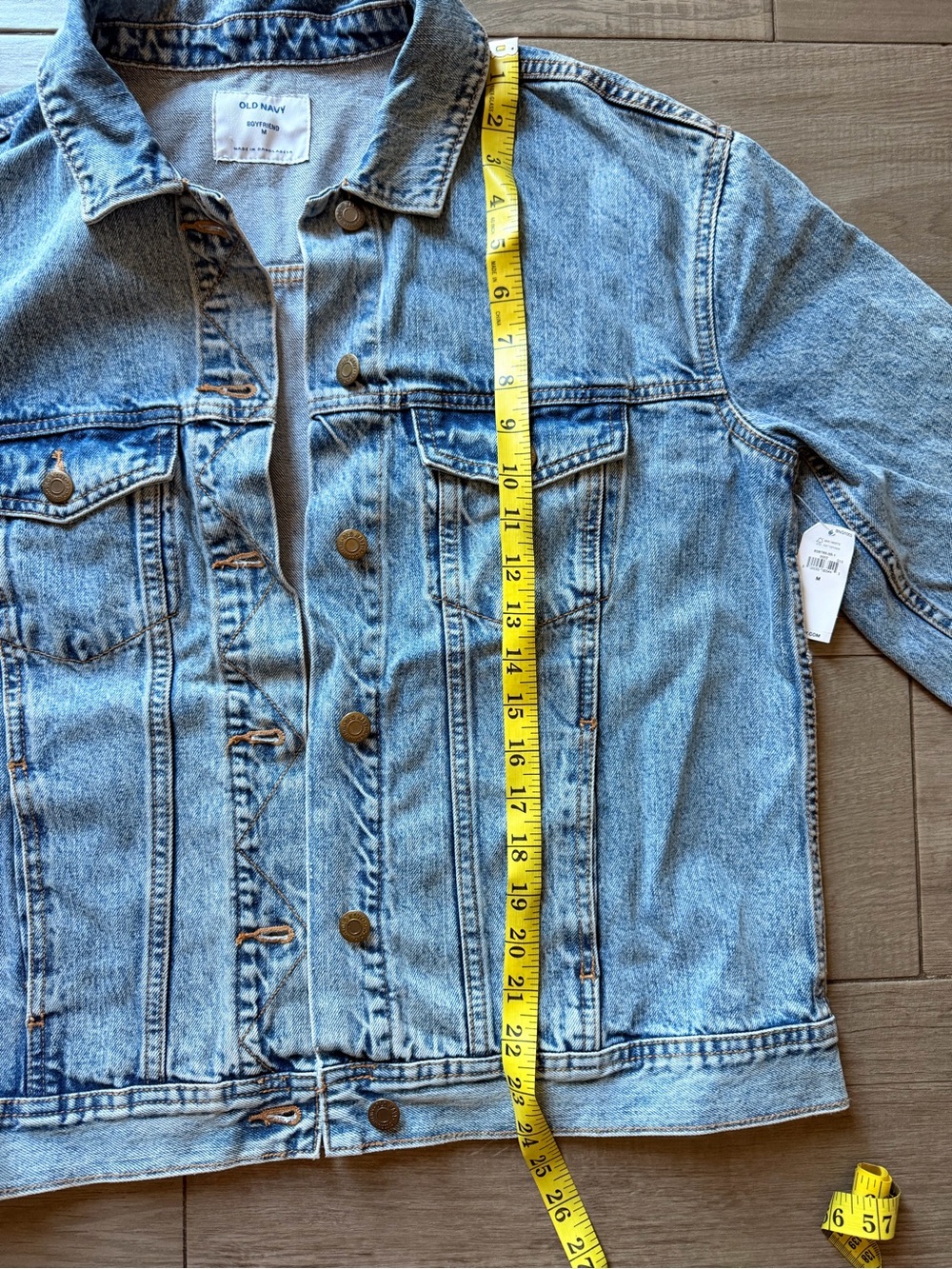 OLD NAVY WOMENS JEAN JACKET - Picture 6 of 9